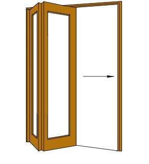 Image of 2 Folding - 2 right or 2 left V