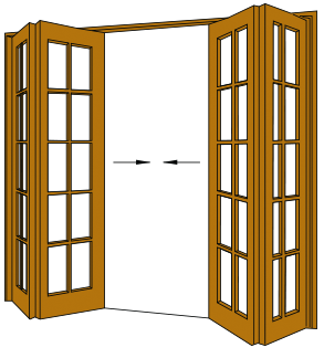 Image of 4 Folding - 2 each way