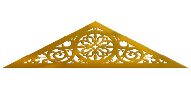 image of GF 13513 Gable Fretwork