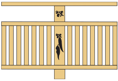 image of EH 3 - KIT FORM - 62 x 19 Slat