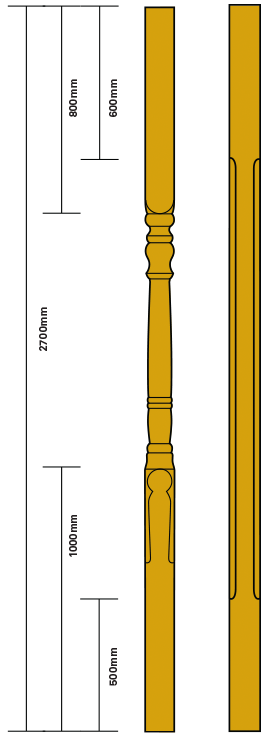 picture of C4 and C5 Verandah Posts