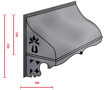 image of WHM 20 Window Hood