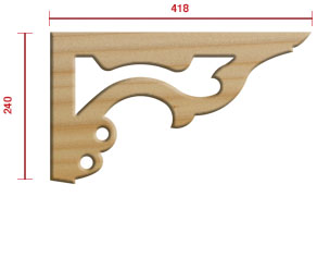 Image of 15110 Verandah Bracket