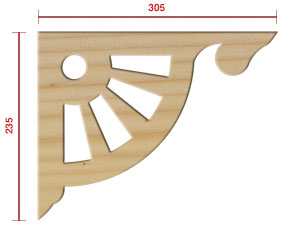 Image of 15122 Verandah Bracket