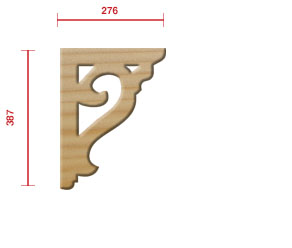 Image of VB 214 Verandah Bracket