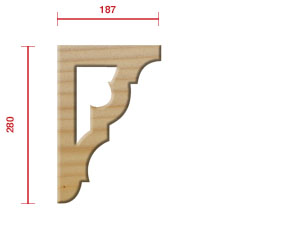 Image of VB 221 Verandah Bracket