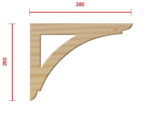 Image of VB 225 Verandah Bracket