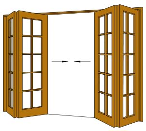 Image of 24 Folding - 2 each way Window